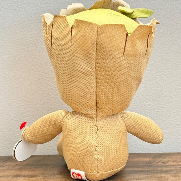 TY Marvel Guardians of the Galaxy GROOT Beanie Babies Plush Toy Figure 2019 TAG - Picture 5 of 10